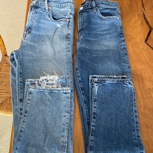 2 pair Citizens of Humanity Jeans